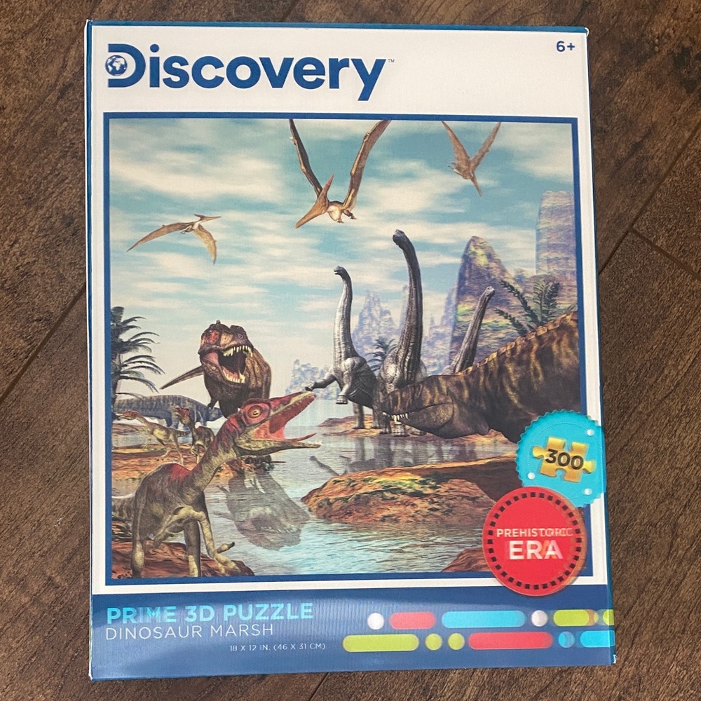 Discovery Prehistoric Dinosaur 3D Puzzle